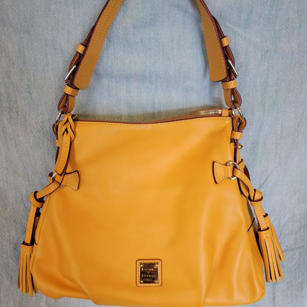 Dooney and Bourke Mustard Satchel